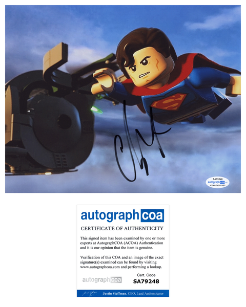 Channing Tatum Lego Movie Signed Autograph 8x10 Photo ACOA