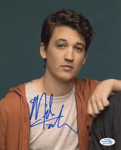 Miles Teller Awkward Moment Signed Autograph 8x10 Photo ACOA