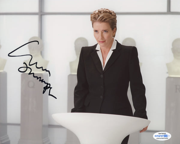 Emma Thompson Men in Black Signed Autograph 8x10 Photo ACOA