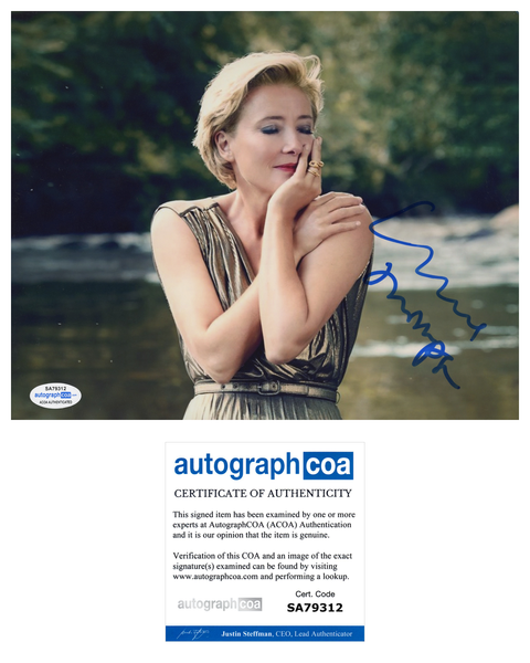 Emma Thompson Sexy Signed Autograph 8x10 Photo ACOA