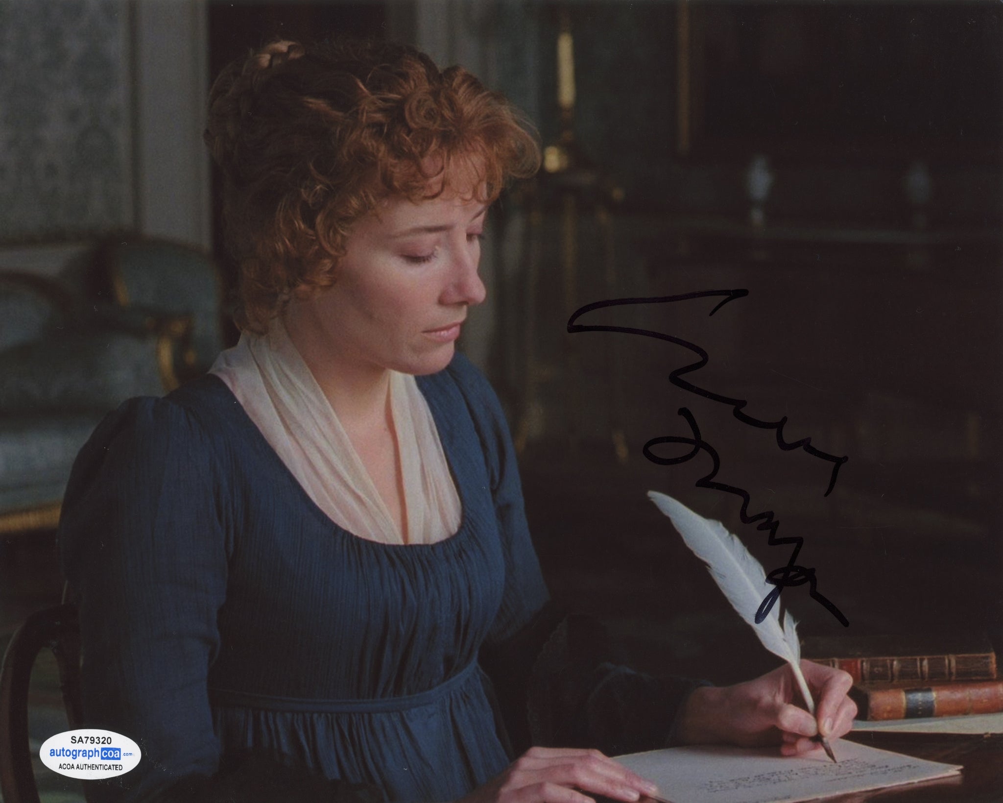 Emma Thompson Sense or Sensibility Signed Autograph 8x10 Photo ACOA