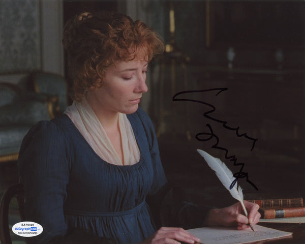 Emma Thompson Sense or Sensibility Signed Autograph 8x10 Photo ACOA