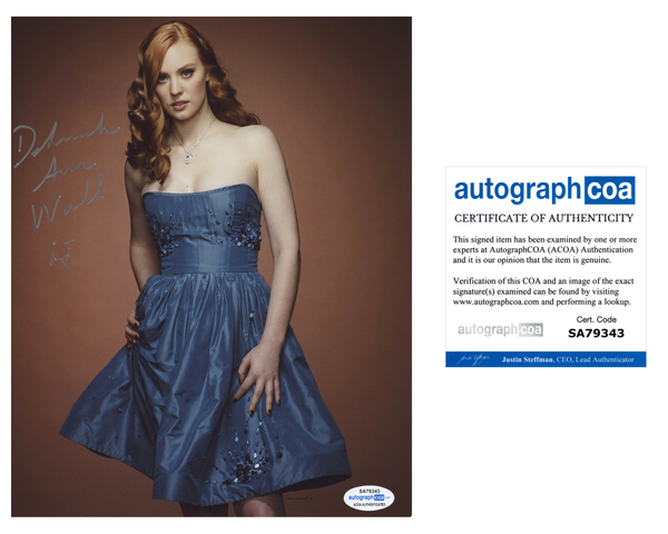 Deborah Ann Woll True Blood Signed Autograph 8x10 Photo ACOA