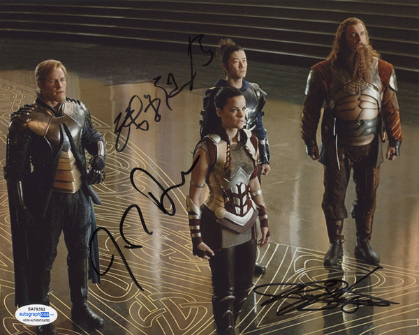 Thor Josh Dallas Ray Stevenson Tadanobu Asano Signed Autograph 8x10 Photo