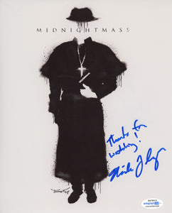 Mike Flanagan Midnight Mass Signed Autograph 8x10 Photo ACOA Stephen King