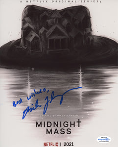 Mike Flanagan Midnight Mass Signed Autograph 8x10 Photo ACOA Stephen King