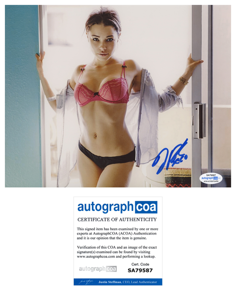 Jessica Parker Kennedy Sexy Signed Autograph 8x10 Photo ACOA