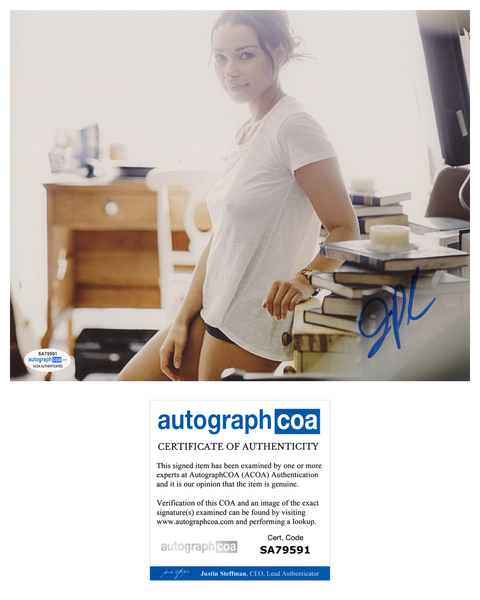 Jessica Parker Kennedy Sexy Signed Autograph 8x10 Photo ACOA