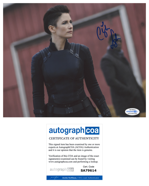 Chyler Leigh Supergirl Signed Autograph 8x10 Photo ACOA