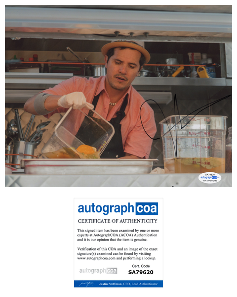 John Leguizamo Chef Signed Autograph 8x10 Photo ACOA