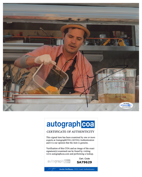 John Leguizamo Chef Signed Autograph 8x10 Photo ACOA