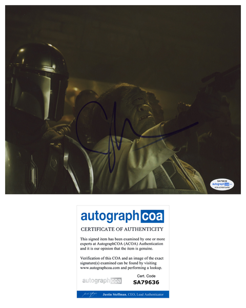 John Leguizamo Mandalorian Signed Autograph 8x10 Photo ACOA