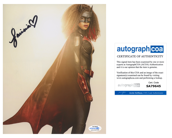 Javicia Leslie Batwoman Signed Autograph 8x10 Photo ACOA