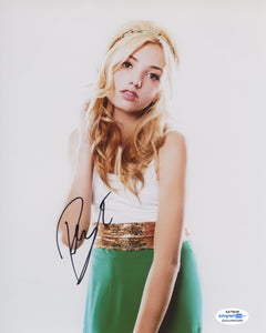 Peyton List Young Cobra Kai Signed Autograph 8x10 Photo ACOA