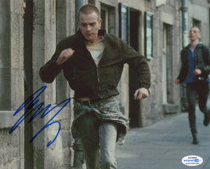 Ewan McGregor Trainspotting Signed Autograph 8x10 Photo ACOA