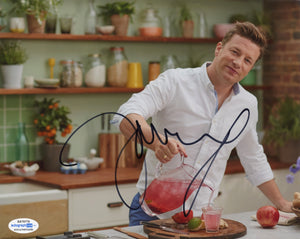 Jamie Oliver Chef Signed Autograph 8x10 Photo ACOA