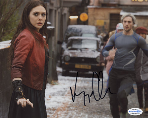 Elizabeth Olsen Wandavision Avengers Signed Autograph 8x10 Photo ACOA