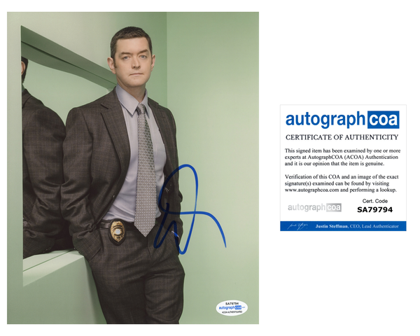 Timothy Omundson Psych Signed Autograph 8x10 Photo ACOA