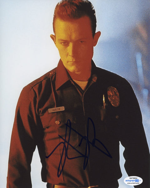 Robert Patrick Terminator Signed Autograph 8x10 Photo ACOA