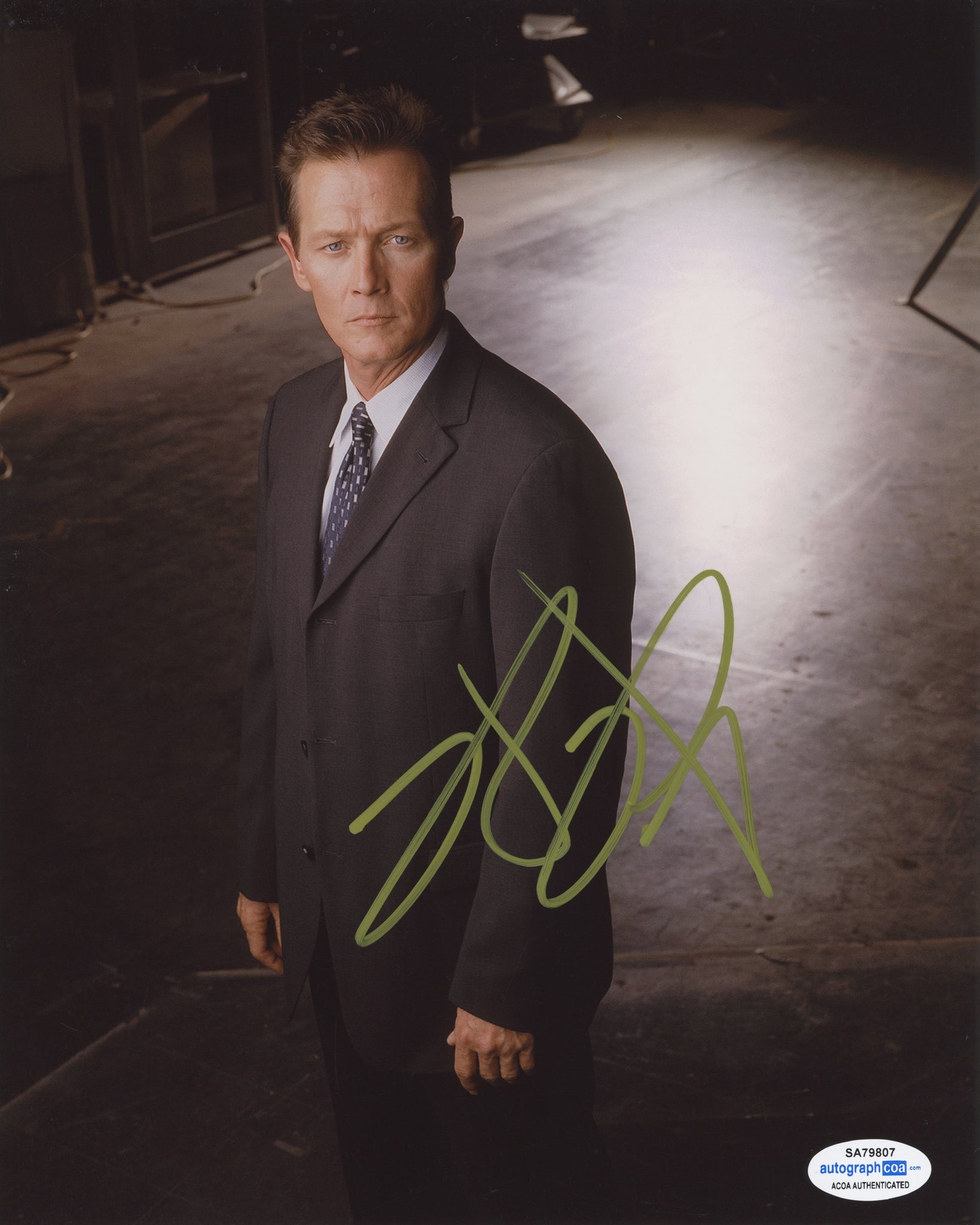 Robert Patrick X-Files Signed Autograph 8x10 Photo ACOA