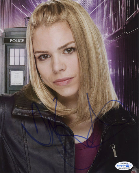 Billie Piper Doctor Who Signed Autograph 8x10 Photo ACOA