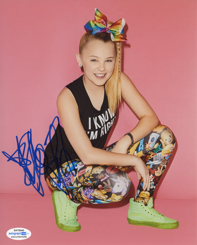JoJo Siwa Dance Moms Signed Autograph 8x10 Photo ACOA