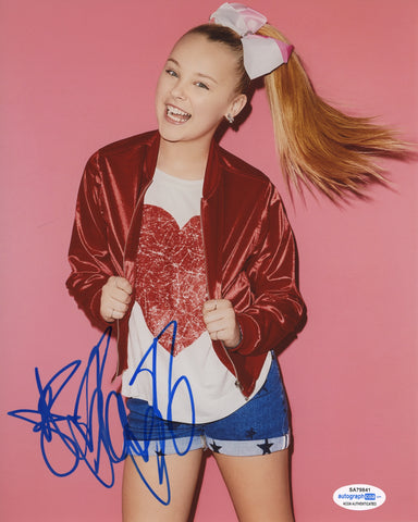 JoJo Siwa Dance Moms Signed Autograph 8x10 Photo ACOA