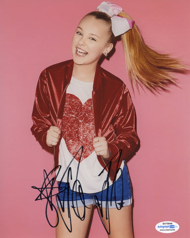 JoJo Siwa Dance Moms Signed Autograph 8x10 Photo ACOA