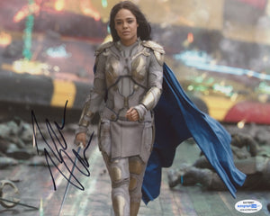 Tessa Thompson Thor Ragnarok Signed Autograph 8x10 Photo ACOA