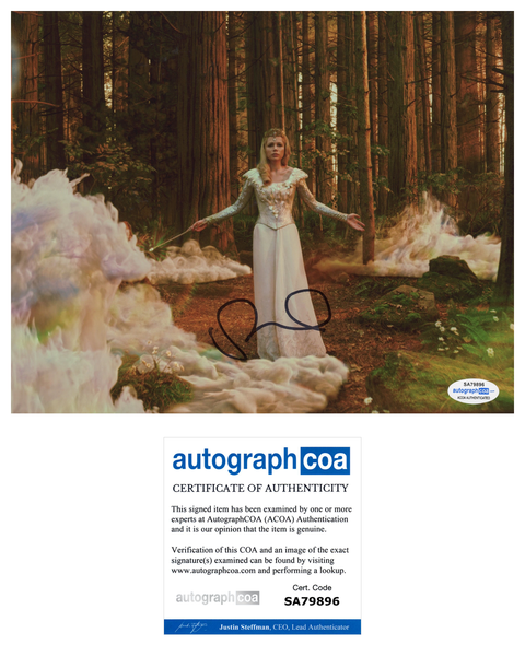 Michelle Williams Oz Signed Autograph 8x10 Photo ACOA