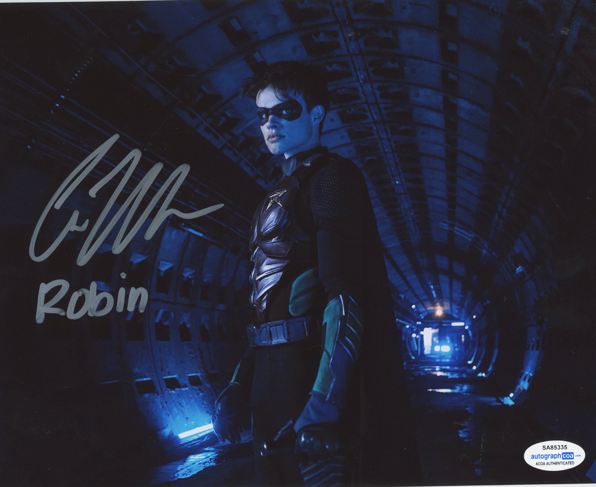 Curran Walters Titans Red Hood Robin Signed Autograph 8x10 Photo ACOA