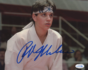 Ralph Macchio Cobra Kai Karate Kid Signed Autograph 8x10 Photo ACOA