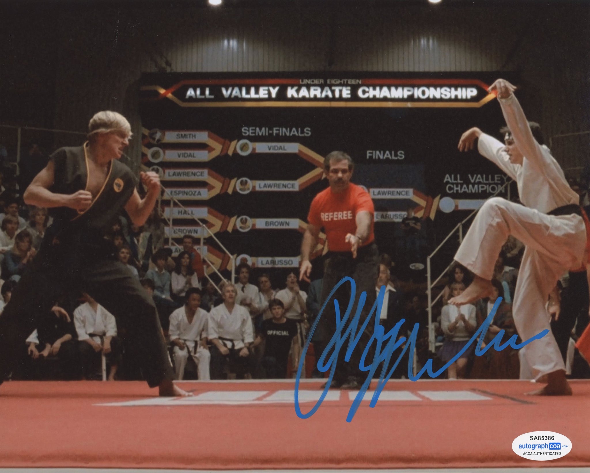 Ralph Macchio Cobra Kai Karate Kid Signed Autograph 8x10 Photo ACOA