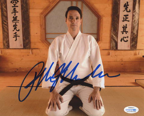 Ralph Macchio Cobra Kai Signed Autograph 8x10 Photo ACOA