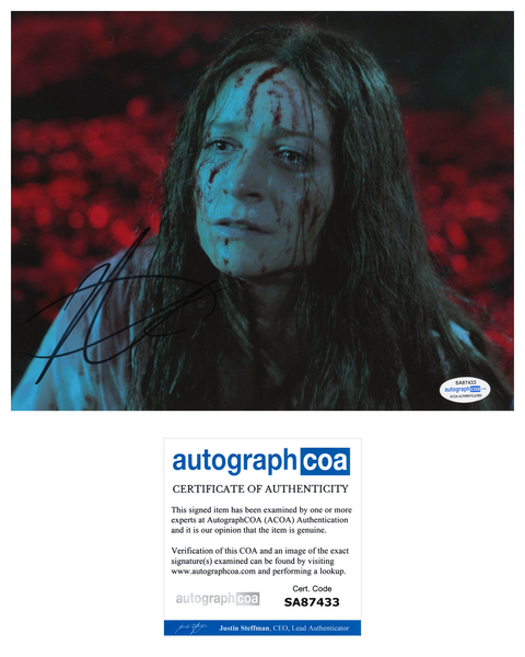 Niamh Algar Censor Signed Autograph 8x10 Photo ACOA