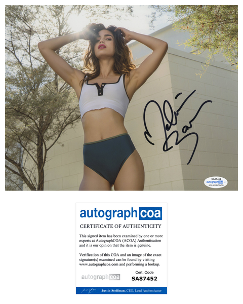 Melissa Barrera Sexy Scream Signed Autograph 8x10 Photo ACOA