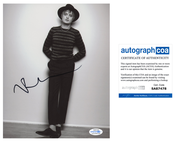 Pete Doherty Libertines Signed Autograph 8x10 Photo ACOA