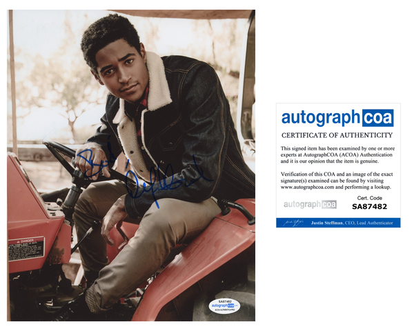 Alfred Alfie Enoch How to Get Away with Murder Signed Autograph 8x10 Photo ACOA