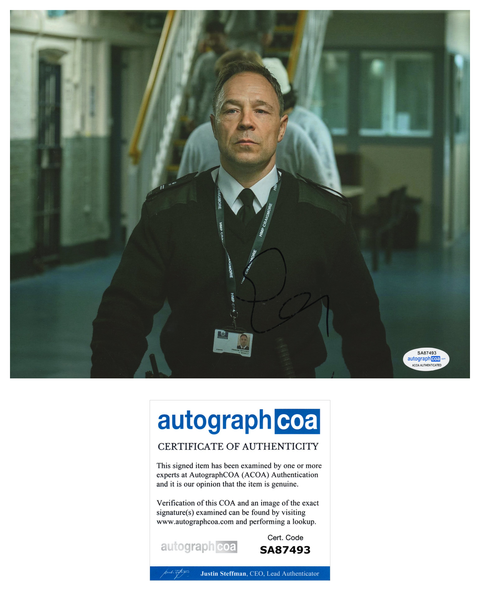 Stephen Graham Time Signed Autograph 8x10 Photo ACOA