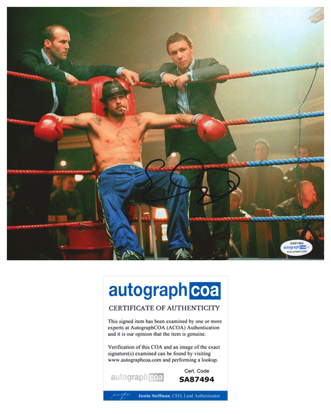 Stephen Graham Snatch Signed Autograph 8x10 Photo ACOA