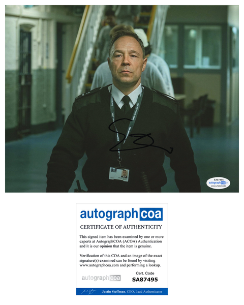 Stephen Graham Time Signed Autograph 8x10 Photo ACOA