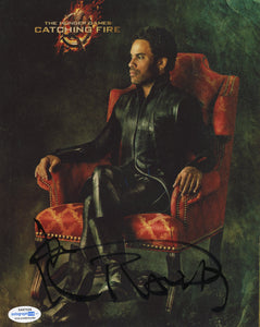 Lenny Kravitz Hunger Games Signed Autograph 8x10 Photo ACOA