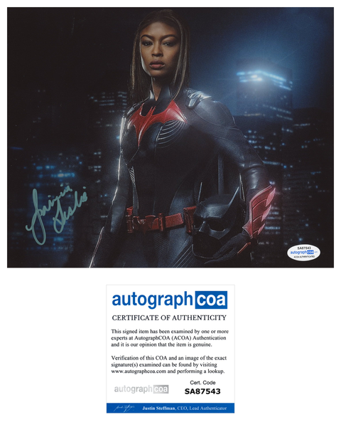 Javicia Leslie Batwoman Signed Autograph 8x10 Photo ACOA