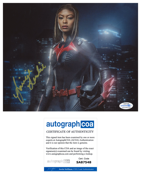 Javicia Leslie Batwoman Signed Autograph 8x10 Photo ACOA