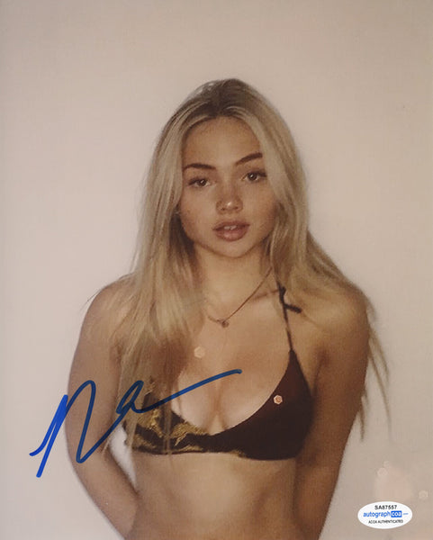 Natalie Lind Sexy Signed Autograph 8x10 Photo ACOA