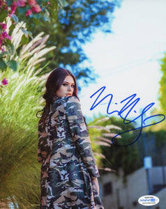 Nicole Maines Supergirl Signed Autograph 8x10 Photo ACOA