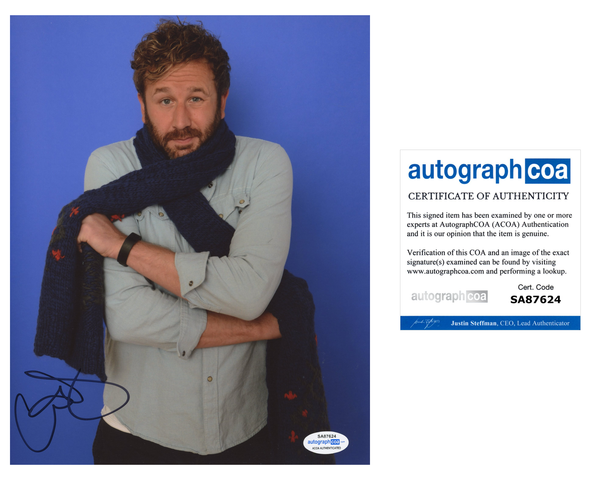 Chris O'Dowd Moone Boy Signed Autograph 8x10 Photo ACOA