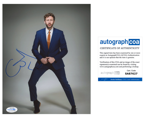 Chris O'Dowd Moone Boy Signed Autograph 8x10 Photo ACOA