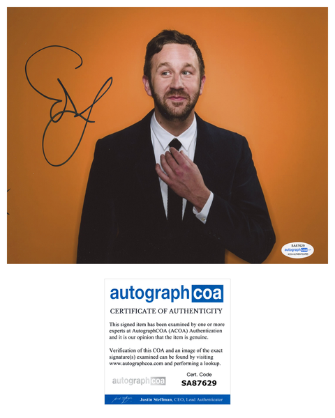 Chris O'Dowd Moone Boy Signed Autograph 8x10 Photo ACOA