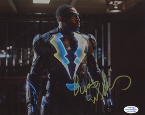 Cress Williams Black Lightning Signed Autograph 8x10 Photo ACOA